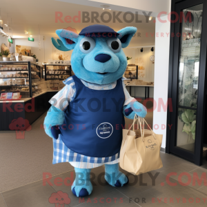 Mascot karakter van een...