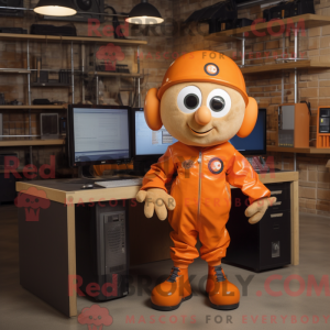 Personnage mascotte d un...