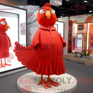 Mascot karakter van een...