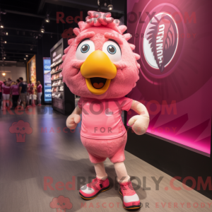 Mascot karakter van een...