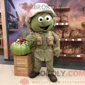 Postava maskota Olive...