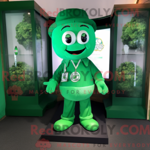 Mascottefiguur van een...