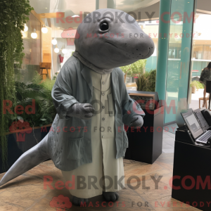Mascot karakter van een...
