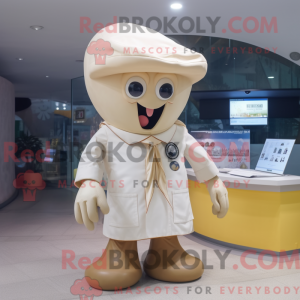Mascot character of a Cream...