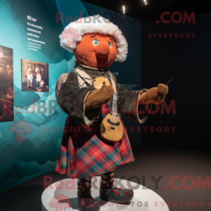 Mascottefiguur van een...