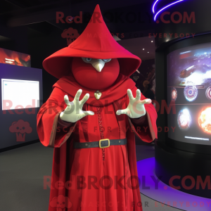 Mascot character of a Red...