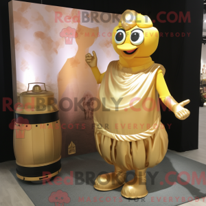 Mascottekarakter van een...
