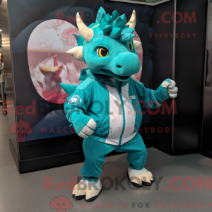 Maskot karakter af en...