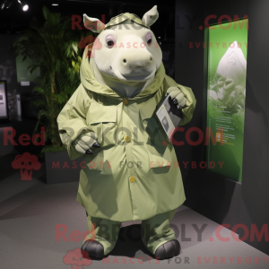 Mascot character of a Olive...