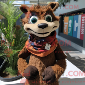 Personnage mascotte d un...