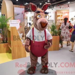 Mascot karakter van een...