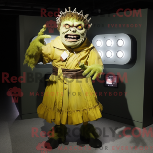 Figura de máscara de...