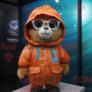 Característica de máscara de uma aliança com um vindjakke e luer - Mascotes da aliança - REBROKO_381523 - RedBrokoly.com