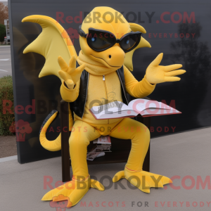 Mascot character of a Lemon...