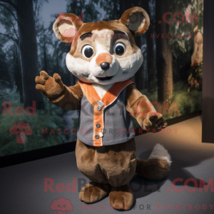 Mascot character of a Rust...