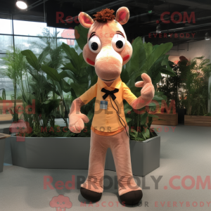 Mascot karakter van een...