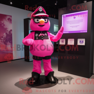 Mascottefiguur van een...