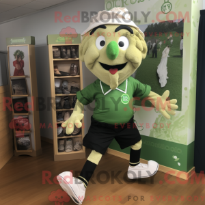 Mascot karakter van Olive...