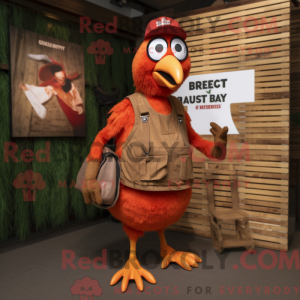 Personaje mascota de Rust...