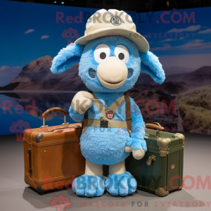 Mascot karakter van een...