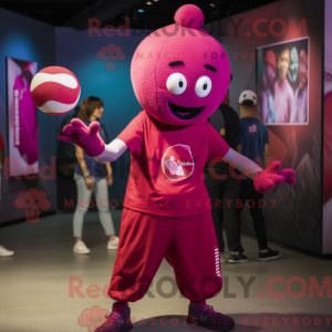 Mascot character of a...