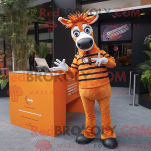 Mascot character of a...