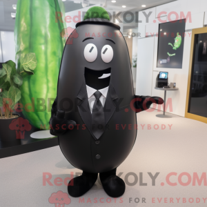Mascot character of a Black...