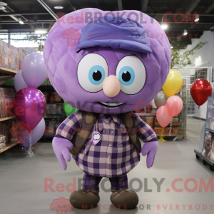 Personaje mascota de globos...
