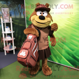 Mascottekarakter van een...