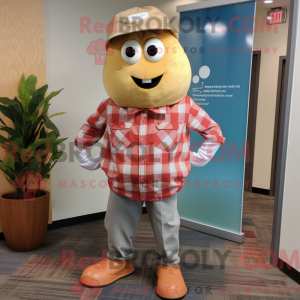 Mascot karakter van een Tan...