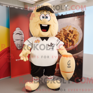 Mascot character of a Cream...