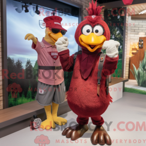 Mascot karakter van een...