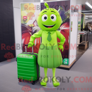 Mascot character of a Lime...