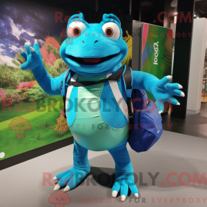 Mascot karakter van een...
