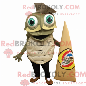 Mascot karakter van een...
