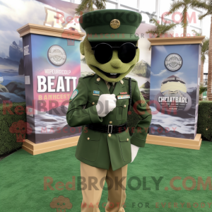 Maskot karakter af en...