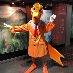Personnage mascotte d un...