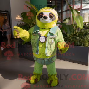 Maskot karakter af en...