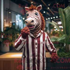 Mascot character of a...