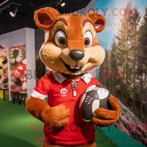 Personnage mascotte d un...