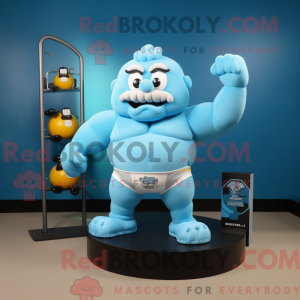 Personnage mascotte d un...