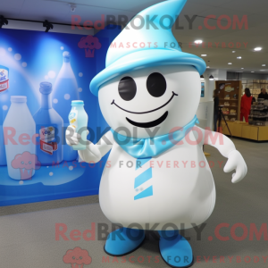 Postava maskota Sky Blue...