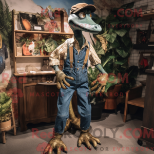 Maskot-karakter af en...