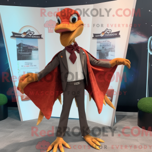 Maskot-karakter af en Rust...