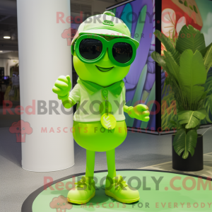 Mascottekarakter van een...