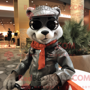 Mascottefiguur van een...
