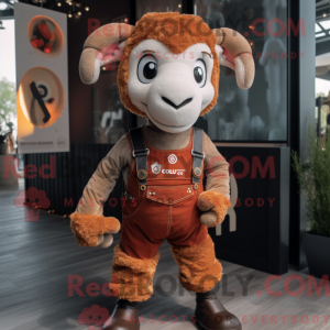 Mascottefiguur van een...