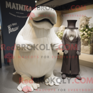 Mascot character of a...