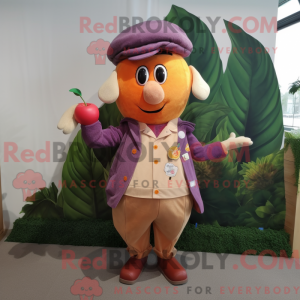Mascot character of a Peach...
