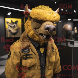 Mascot character of a...